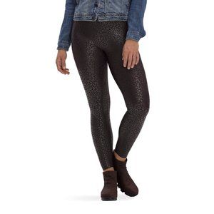 NWT Womens Size Medium HUE Brown Layering Weightless High Rise Leggings